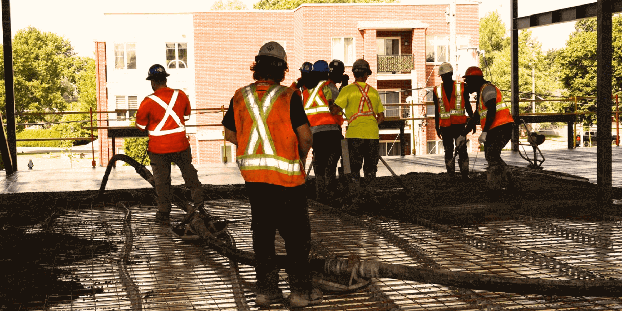 Experts en mise en place et finition de béton