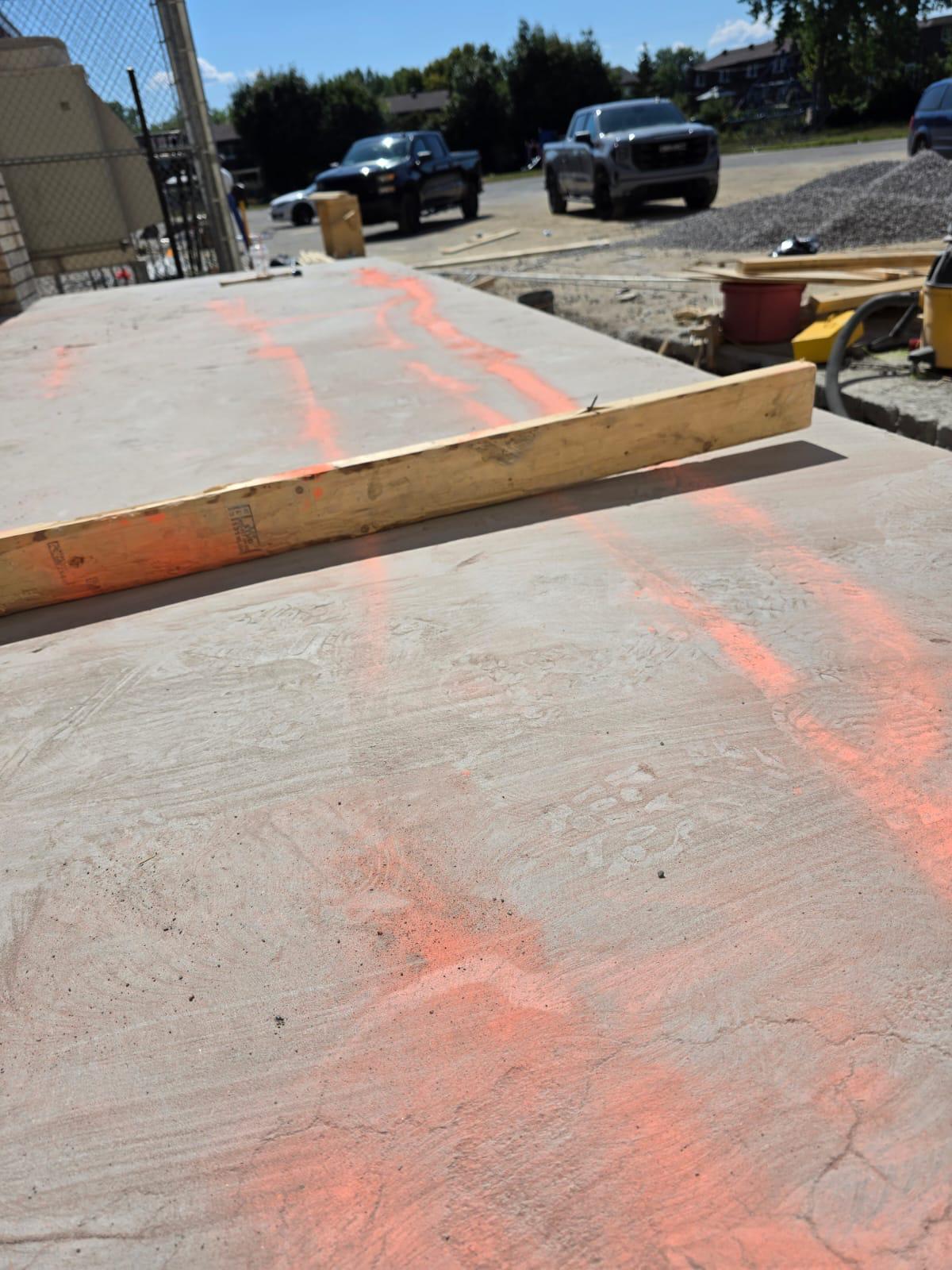 Service de réparation de plancher de béton